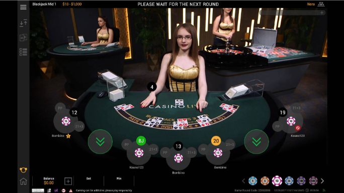 eExclusive betfair live dealer blackjack table
